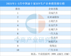销量排名前十位的S出产企业共发卖233.8万辆
